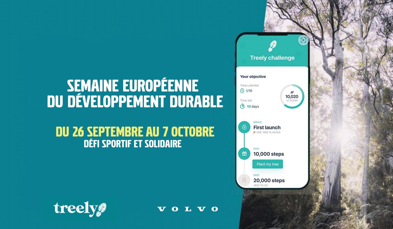 Communication environnementale associant Treely et On The Green Road