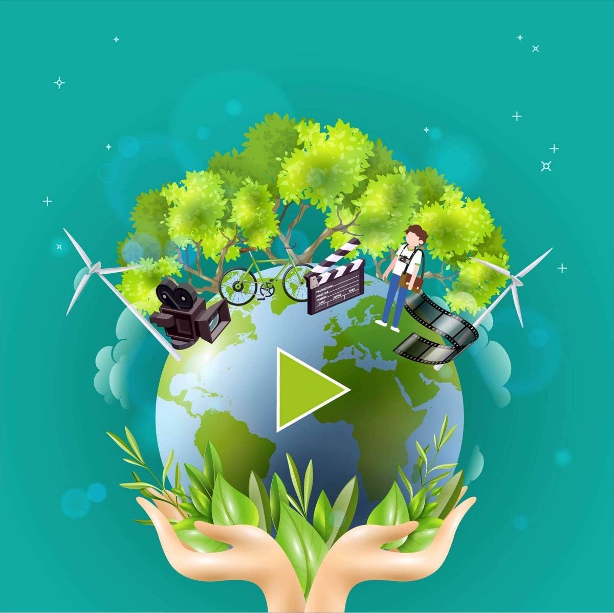Identité visuelle du projet environnemental On The Green Road