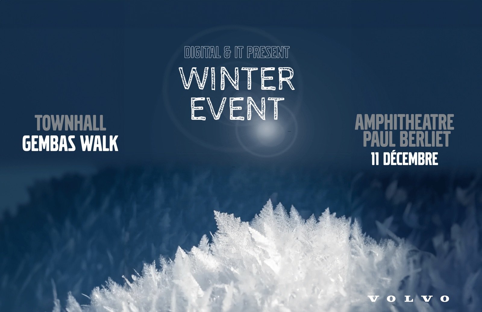 Visuel du Winter Event Volvo Digital & IT